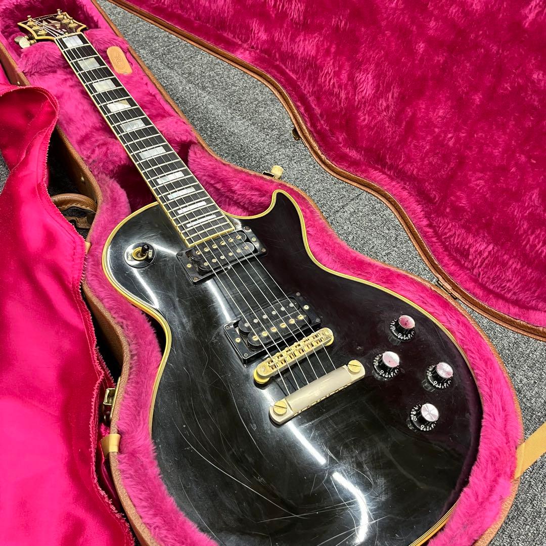 【11557】Gibson Les Paul custom black レスカス