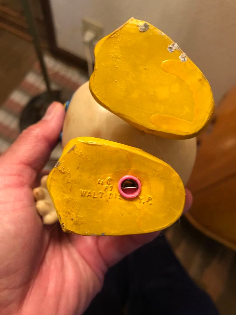 ビンテージ レトロ　ミッキーマウス　ドナルドダック　ウォルトディズニー　ソフビ