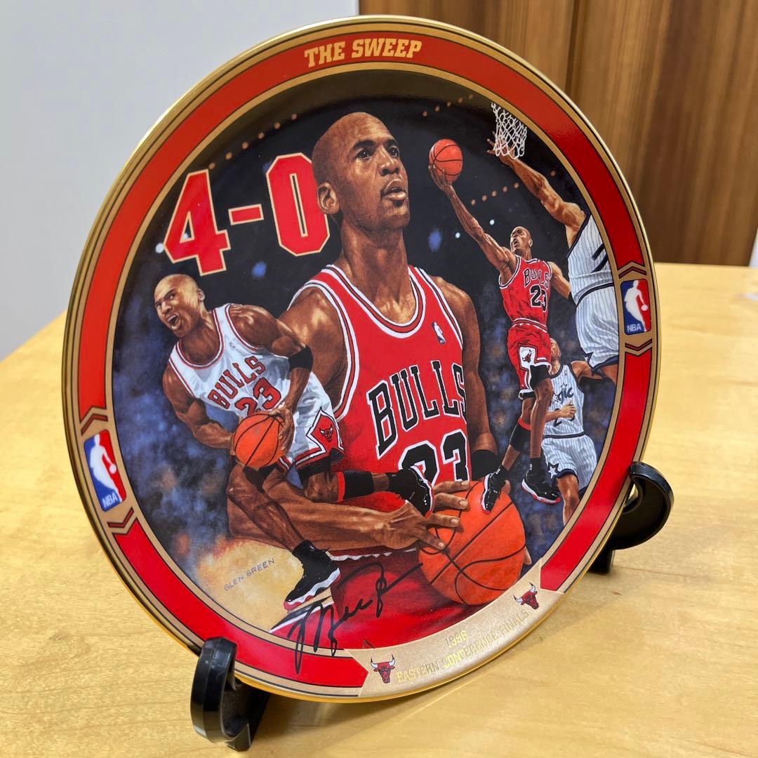 マイケルジョーダン 絵皿 The Sweep