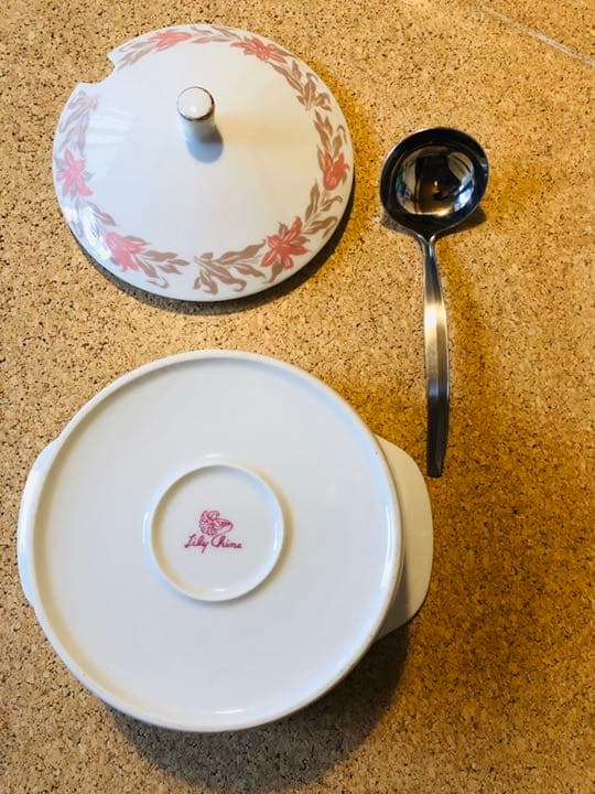 アンテークLily China1930 年陶器