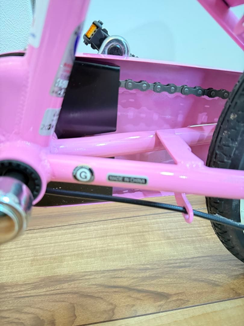 アサヒ 幼児用自転車 ピンク asahi イノベーションファクトリー　14インチ