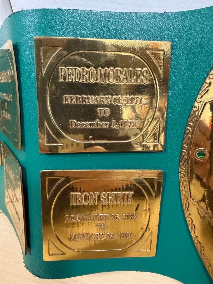 【希少】WWF世界ヘビー級選手権王座 レプリカ チャンピオンベルト