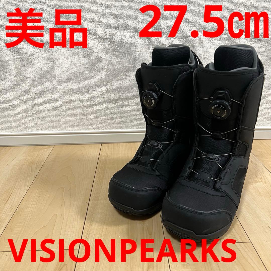 【美品_即日発送】スノボブーツ　VISIONPEARKS 27.5cm