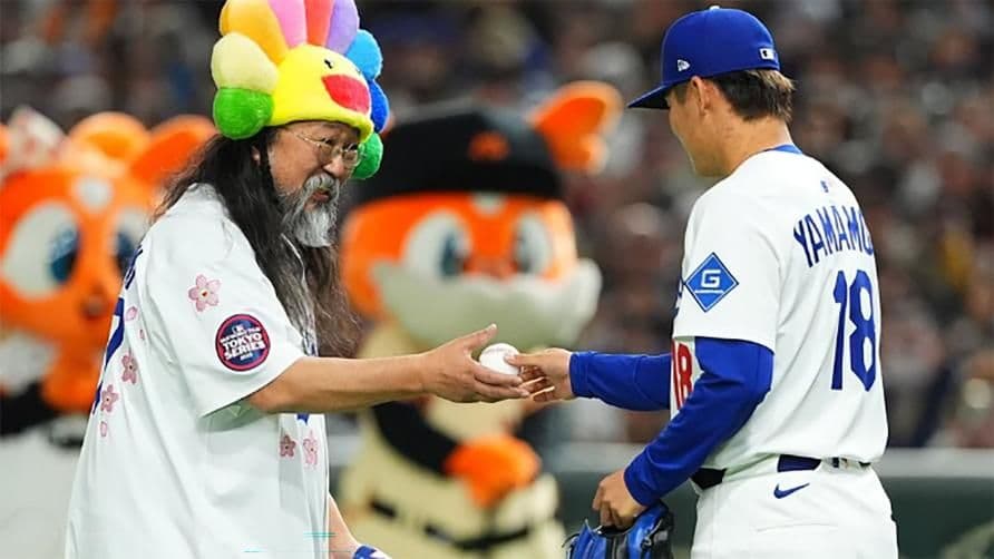 村上隆 MLB コラボ 東京シリーズ シカゴカブス パーカー S②