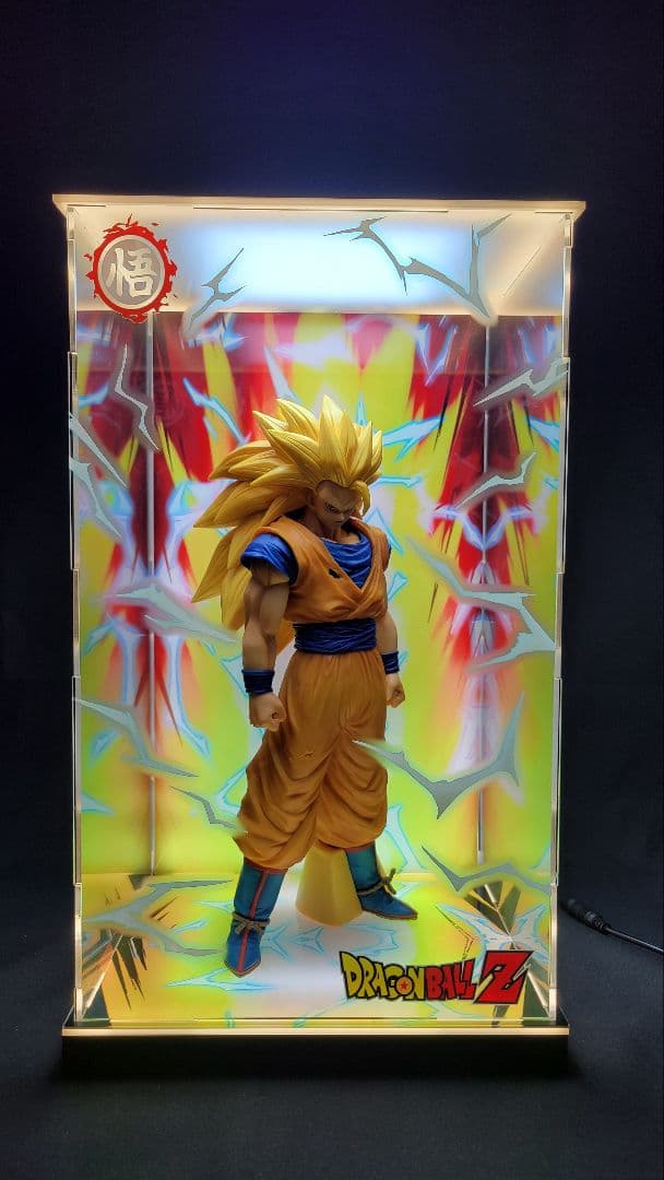 ドラゴンボールGrandista nero 超サイヤ人3孫悟空＆専用LEDケース
