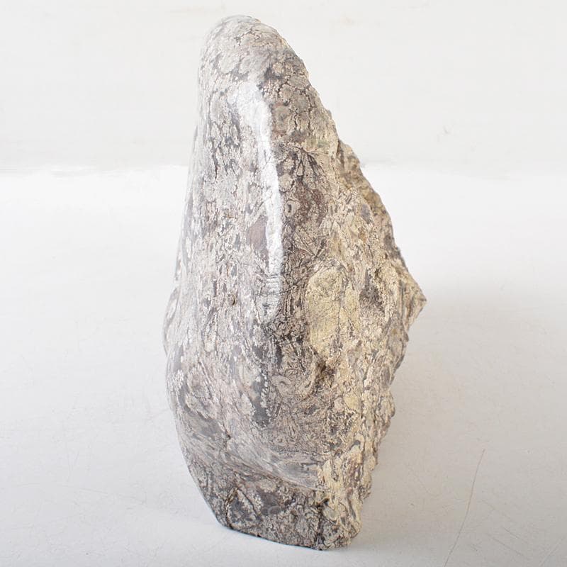 天然石　鑑賞石　梅花石　置物　重さ約4kg　V　R6551