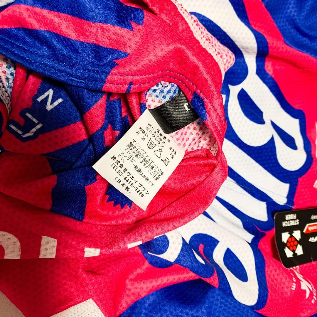 waveone ウエイブワン イタリア製レジェハニカム生地 サイクルジャージ M