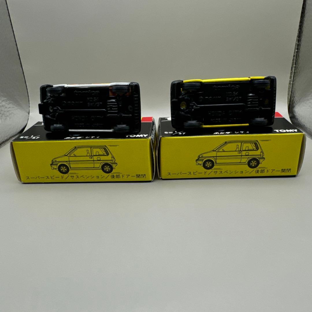 トミカ黒箱54-3ホンダシティ・シティフェア販売商品6台(1982 年9月開催)