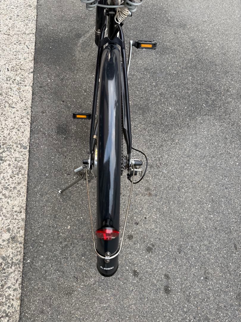 184 自転車 大阪市 【引取り限定】 美品 27インチ 変速付き