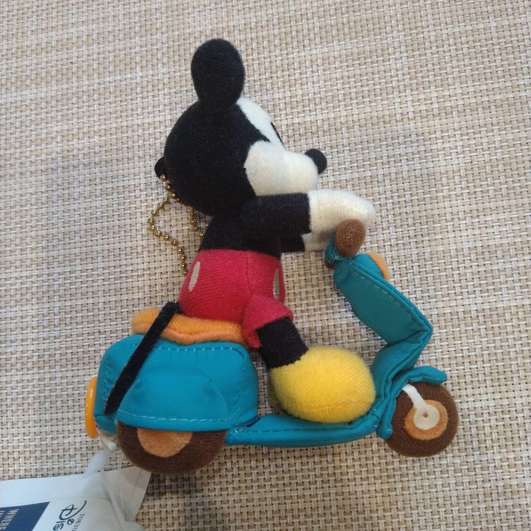 ディズニーリゾート ベスパミッキーぬいぐるみキーチェーン
