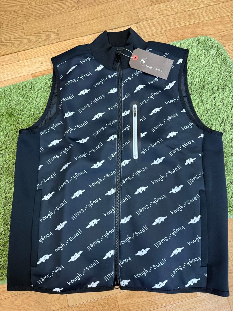 新品正規品【ROUGH&SWELL/M】中綿ベストアウタージャケットゴルフ