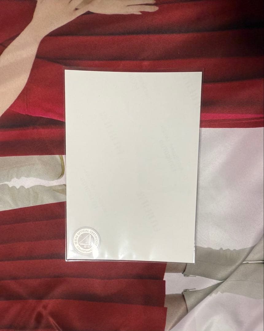 櫻坂46 的野美青 2024浴衣衣装 直筆サイン チュウ