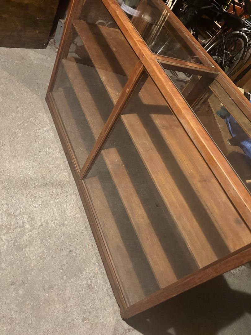 ◆アンティークガラスショーケース