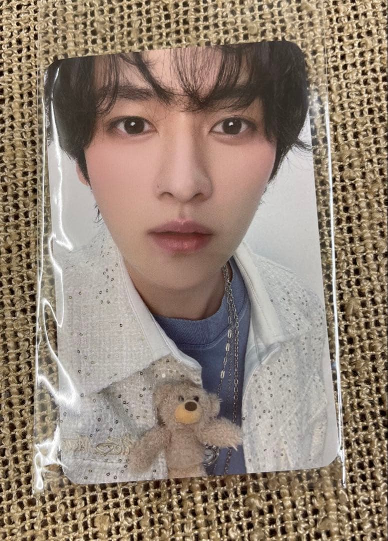 SKZOO スキズ　ペンミ　リノ　テディベア　REEL HOLDER トレカ付