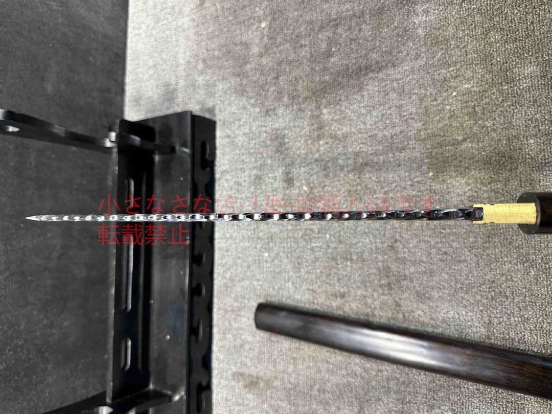 12寸素装石紋居合唐刀 古兵器 武具 刀装具 日本刀 模造刀 居合刀