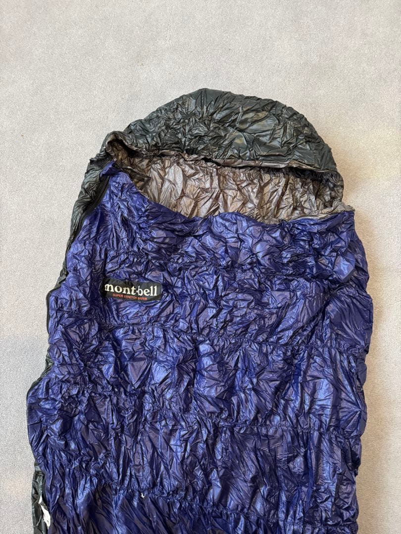 美品✨モンベル 希少なウルトラライトダウンハガー #5 寝袋 シュラフ