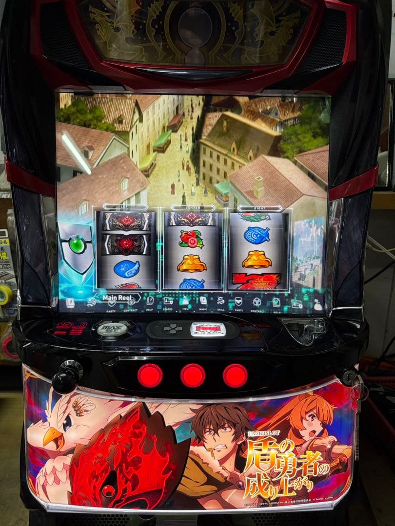 盾の勇者の成り上がり スロット　実機　イヤホンコンバーター仕様