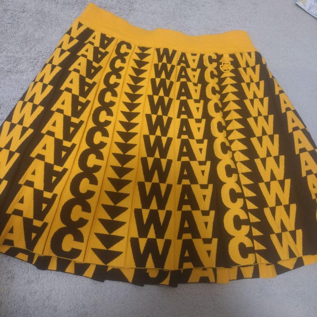 ゴルフスカート イエロー WAAC