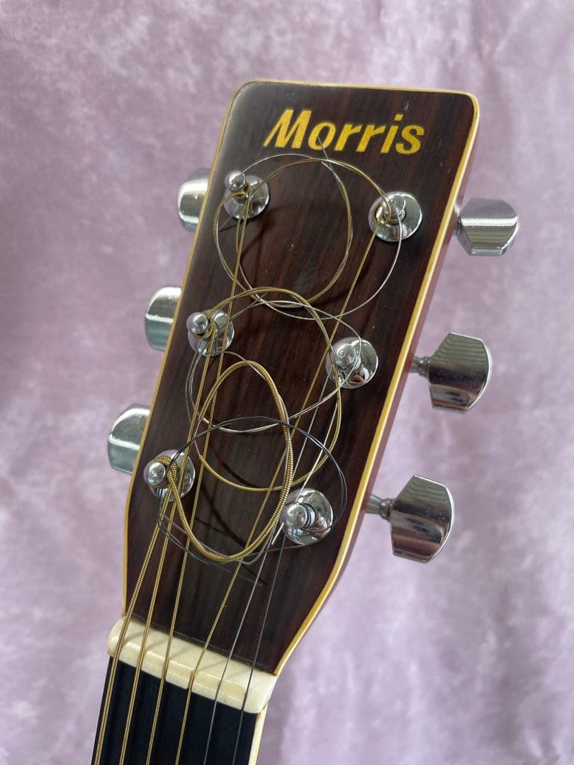 【極美品】【付属品多数】Morris FW-25 アコースティックギター
