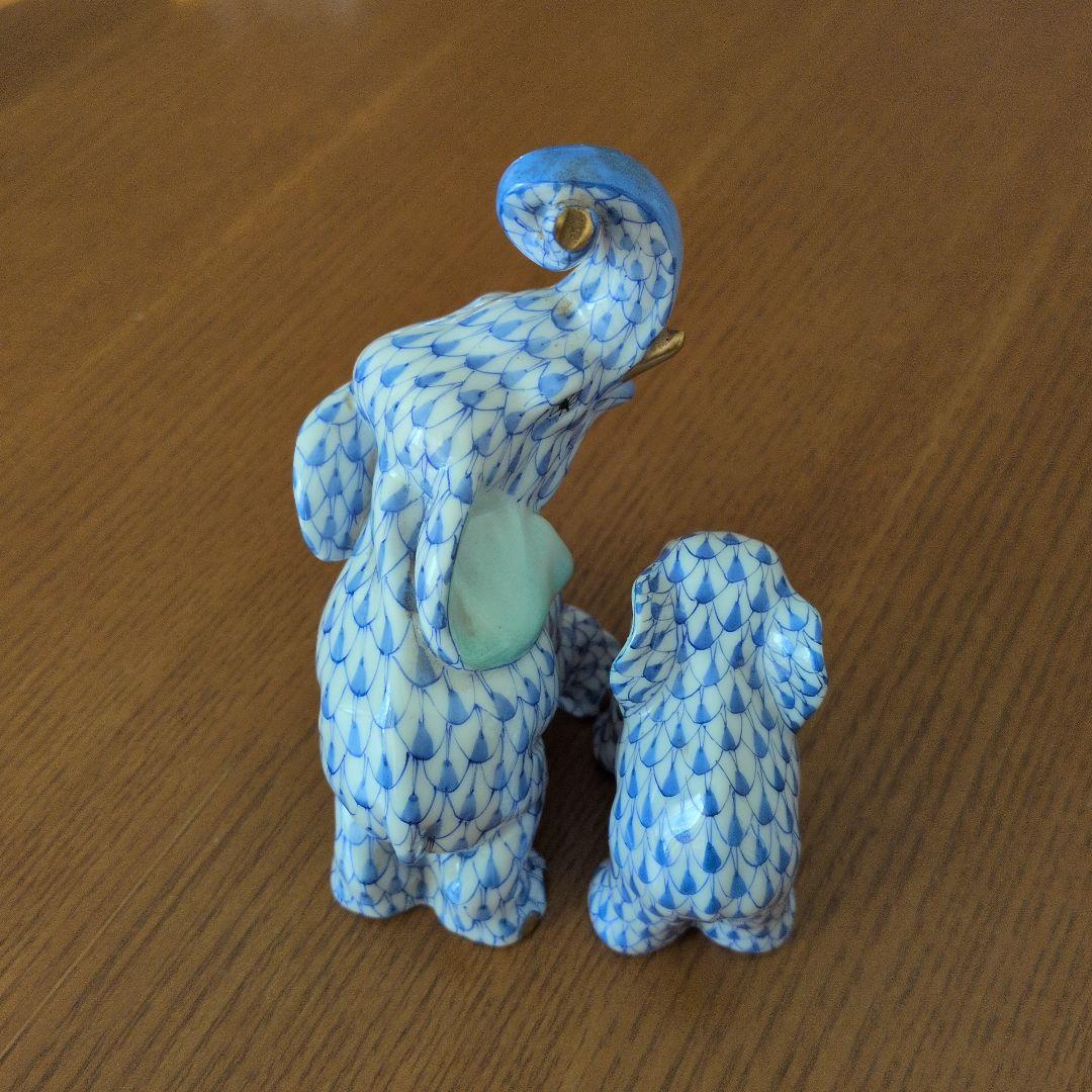 象の置物　2体セット