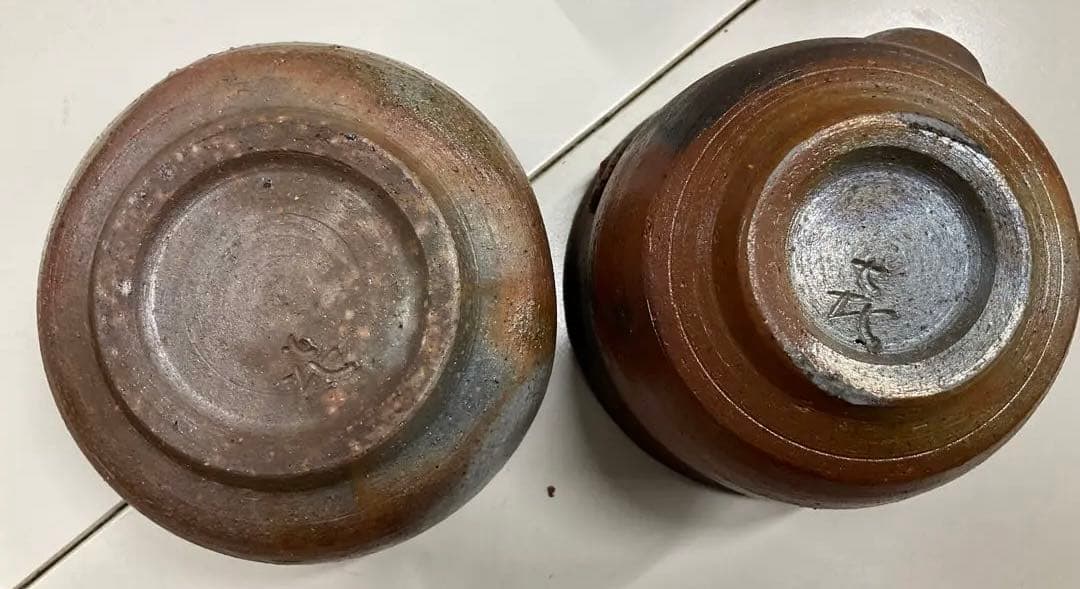 備前焼　宝瓶・湯冷し・煎茶器五客セット(安東利喜)　名品