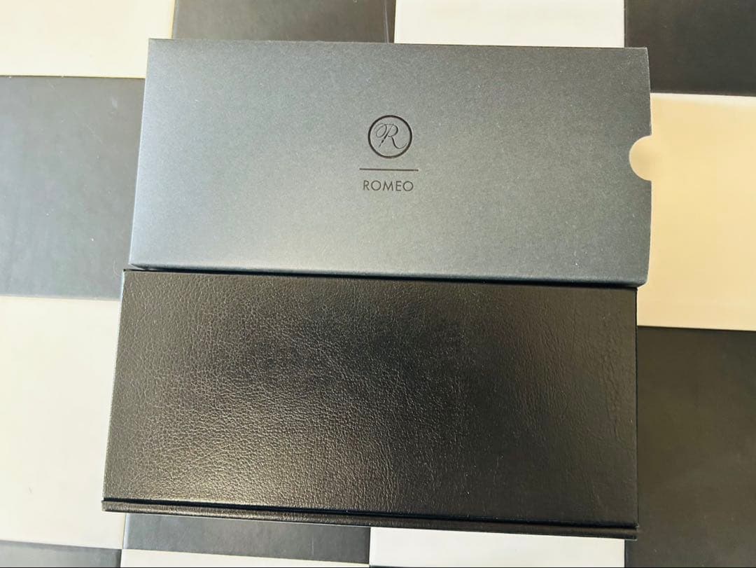 ROMEO No.3 オーリックアンバーボールペン 専用ケース付き