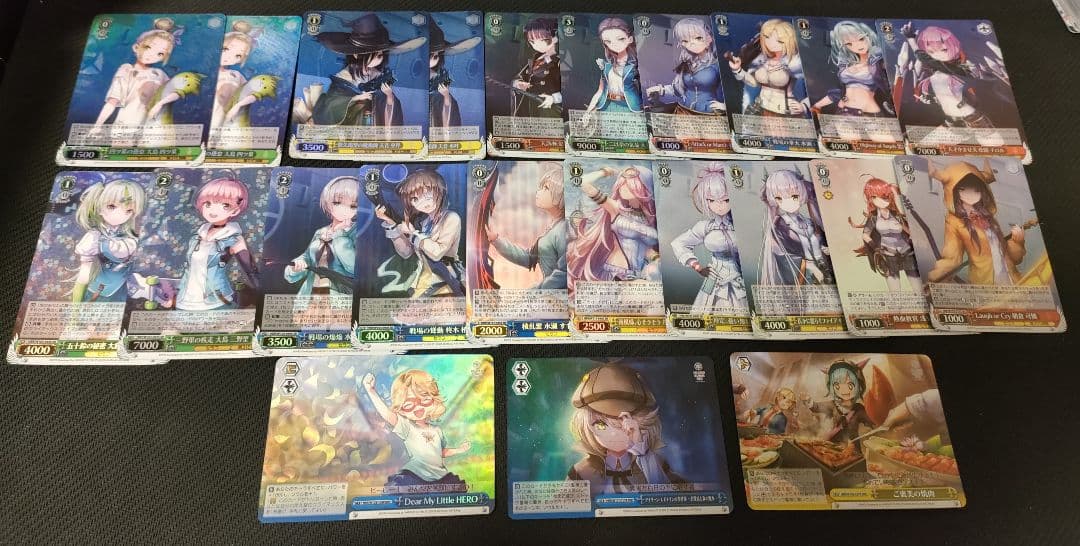 (画像複数あります) ヴァイスシュヴァルツ SR 等まとめ売り 100枚超え