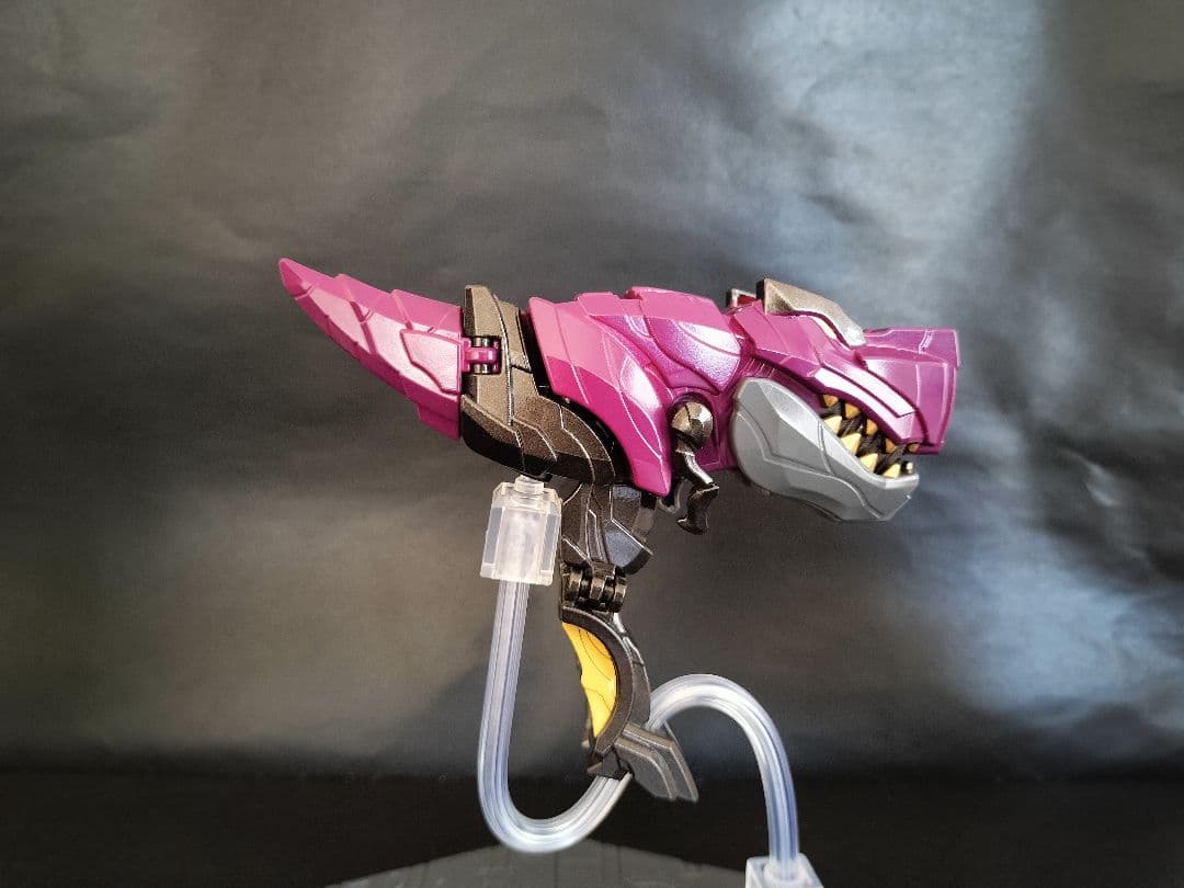 テガソード　ミニプラ　全塗装　オリジナルカラーレオンバスター　ティラノハンマー