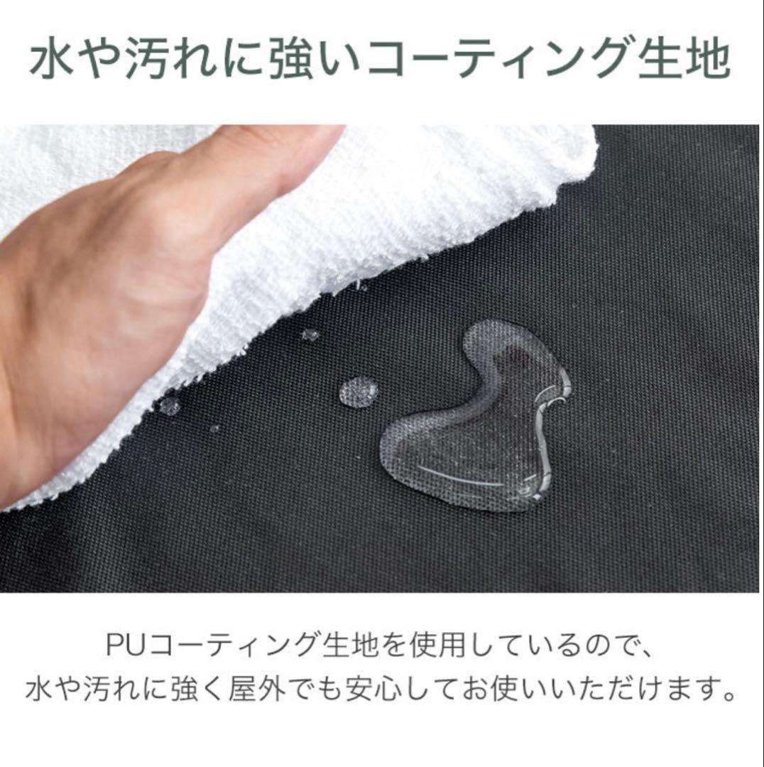 たんすのゲン3way車中泊マットキャンプマットソファベッド撥水チャコールグレー