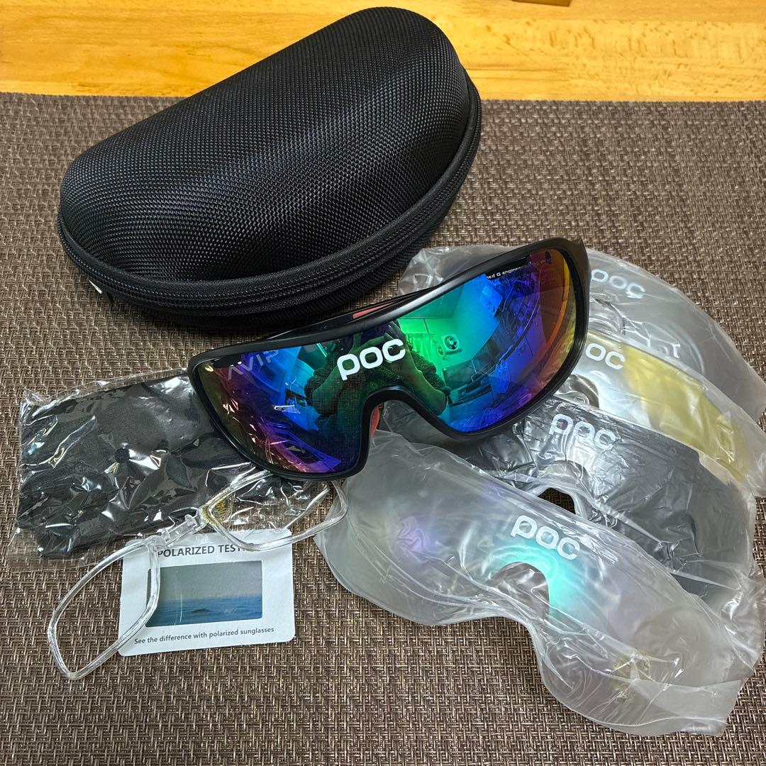 POC AVIP サングラス ブラック ミラー