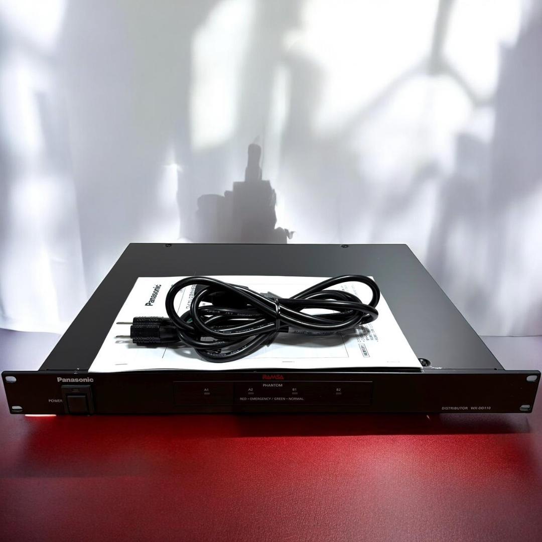 ☆良品 パナソニック WX-DD110 ラムサ ワイヤレス混合分配器 定価30万