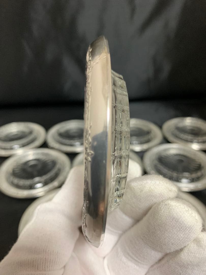 【専用】銀製 silver970 コースター 豆皿 ナッツ皿 おつまみ皿 10個