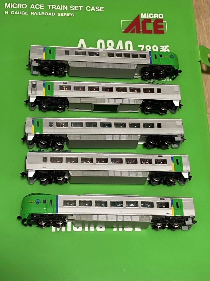 マイクロエース　A-0840 789系　スーパー白鳥　基本5両セット　室内灯装備