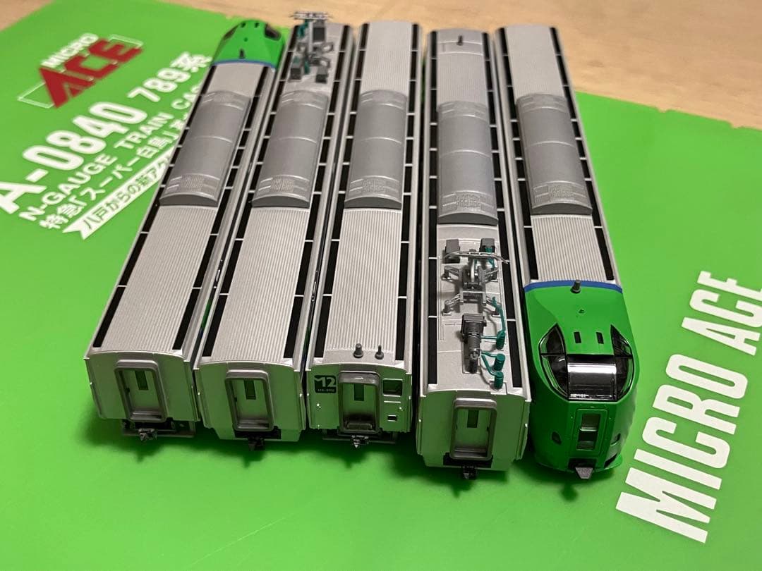 マイクロエース　A-0840 789系　スーパー白鳥　基本5両セット　室内灯装備