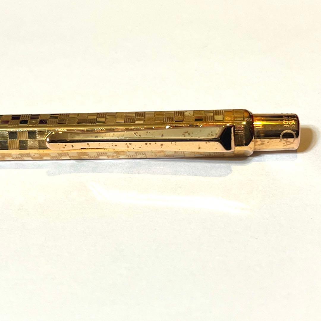 【専用】カランダッシュ ボールペン エクリドール ダミエ ローズゴールド