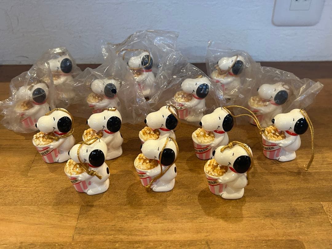希少　当時物　15体スヌーピールートビア　オーナメント　ジャンクフードシリーズ