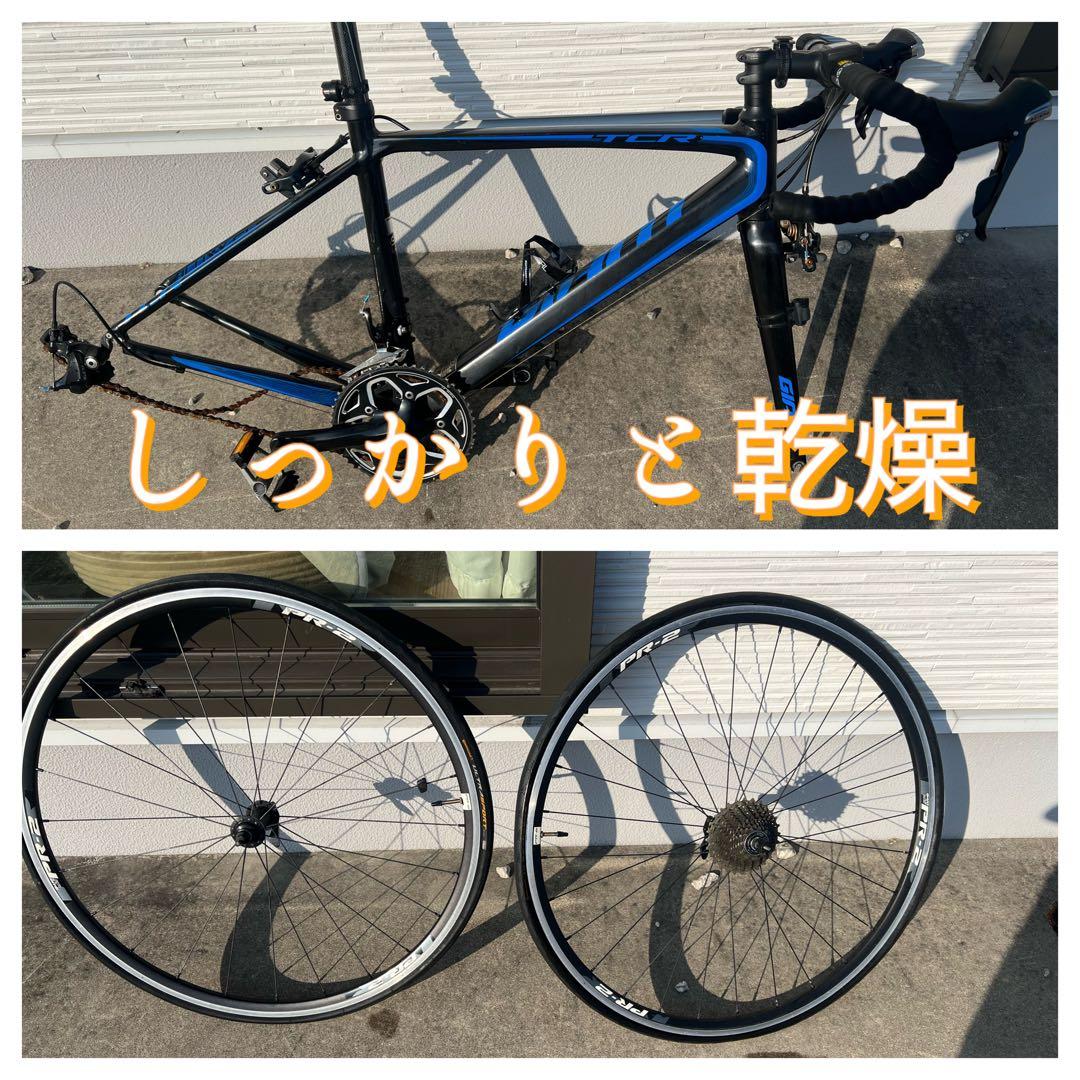 【ロードバイク】ジャイアントTCR SLR2　マットブラック