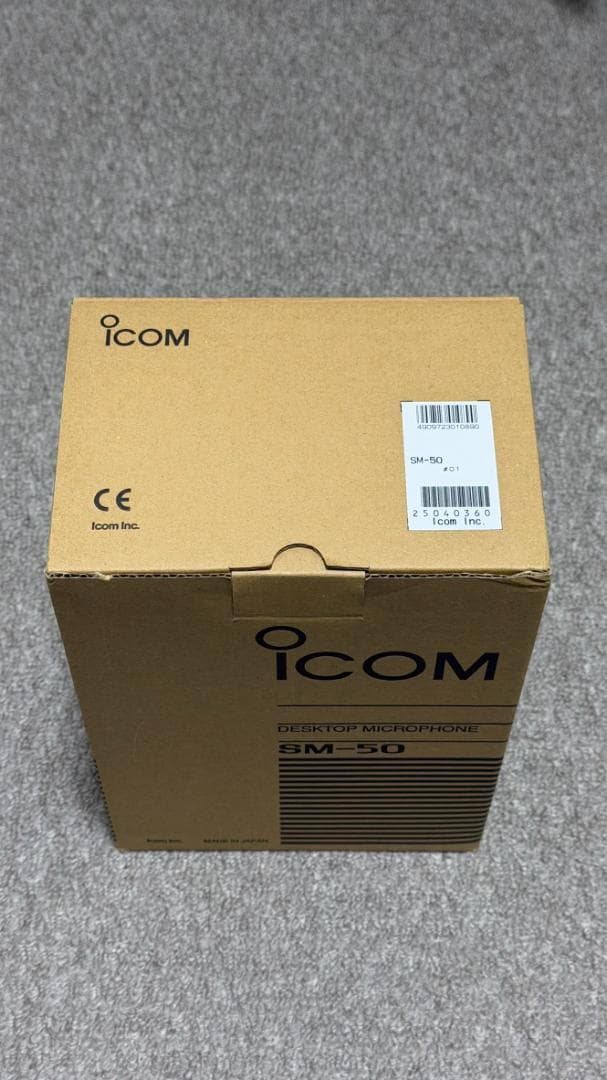 ICOM SM-50 デスクトップマイクロフォン