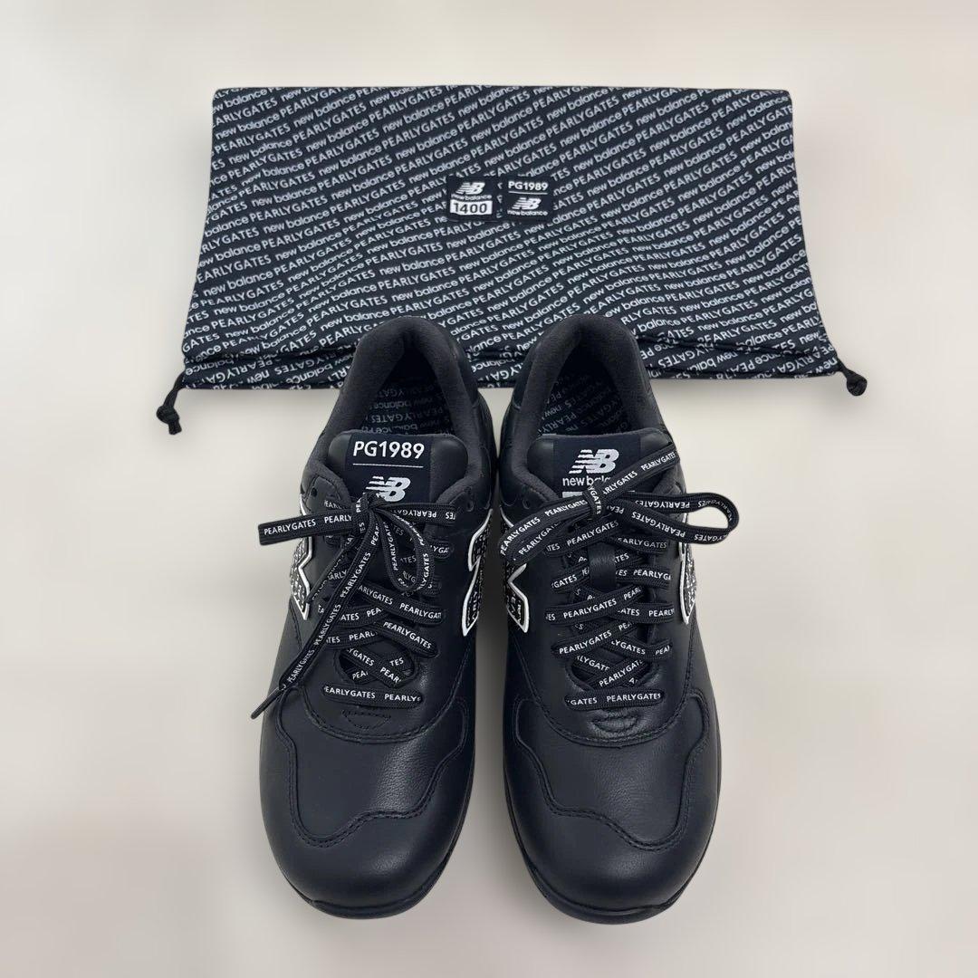 パーリーゲイツｘニューバランスコラボシューズ　新品未使用　23.5㎝