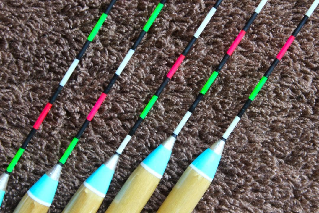 ヘラ浮き 浅だな用 ＰＣトップ５本(４.０～６.０番)セット 新品未使用