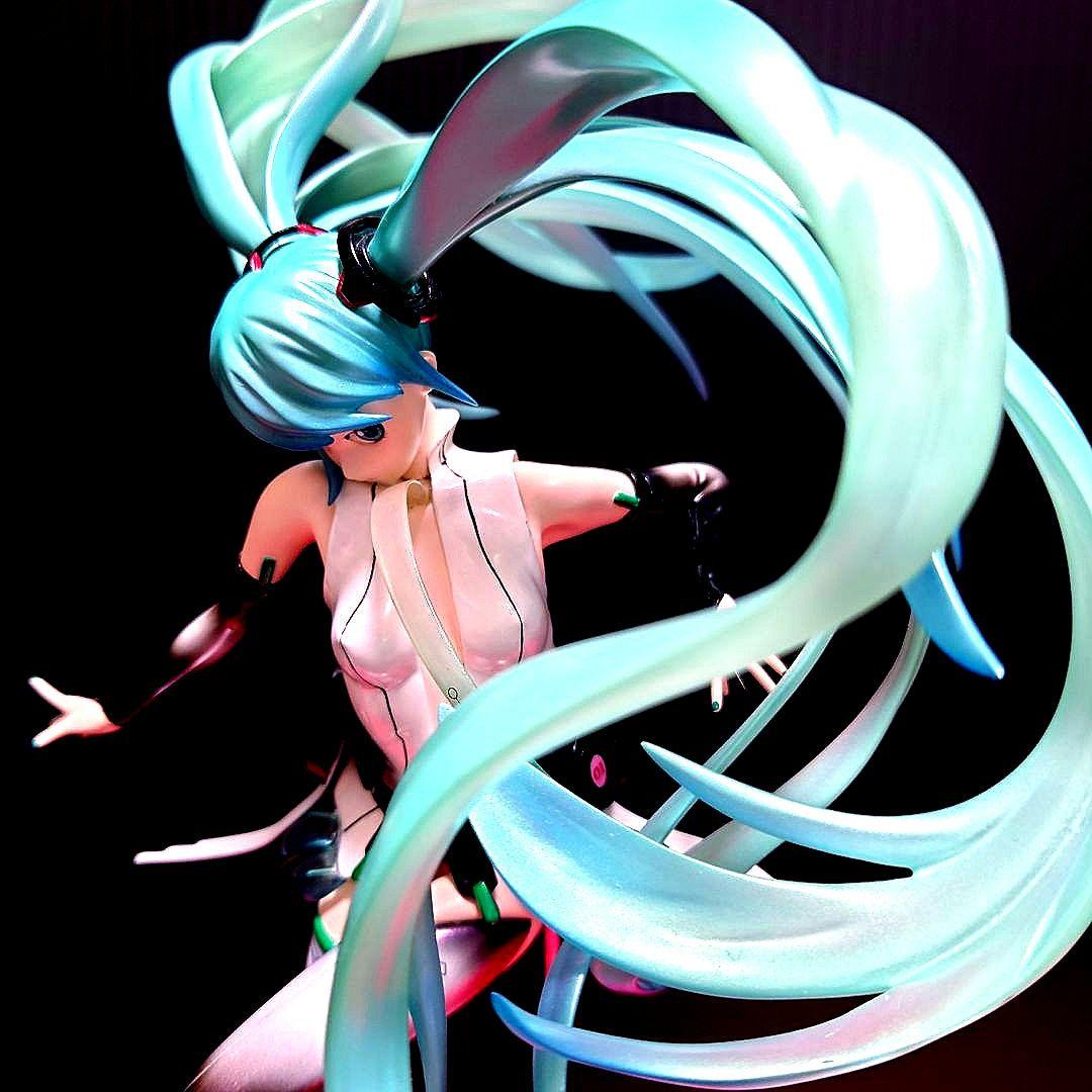 一点物　初音ミク　ガレージキット　完成品　ハンドメイド　一点物　フィギュア