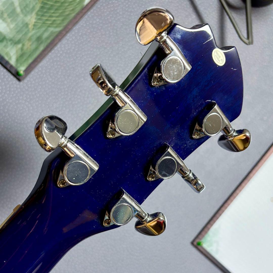 【美品エレアコ】James JF400-SBB fishmanプリアンプ装着