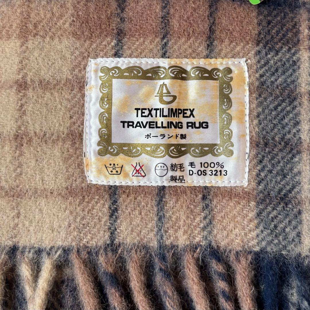 TEXTILIMPEX TRAVELLING RUG ブランケット 膝掛け