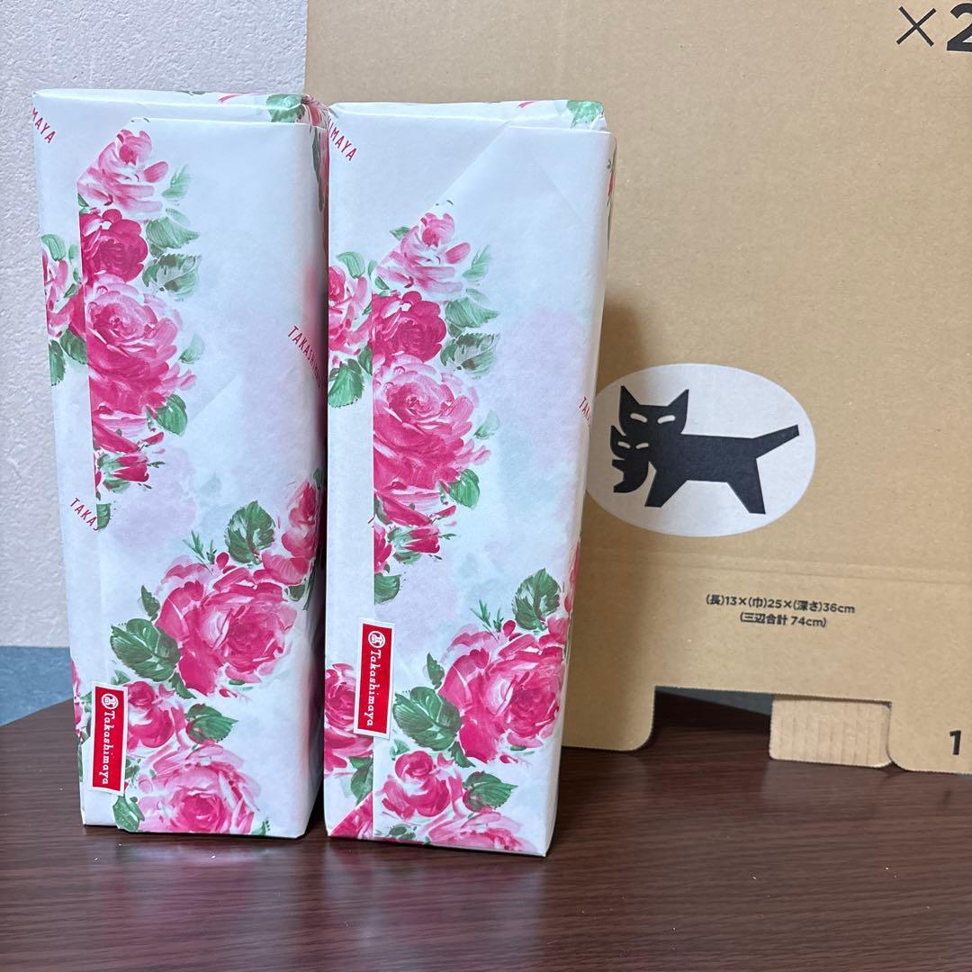 【新品未開封】　森伊蔵　金ラベル720ml 2本セット　高島屋で購入