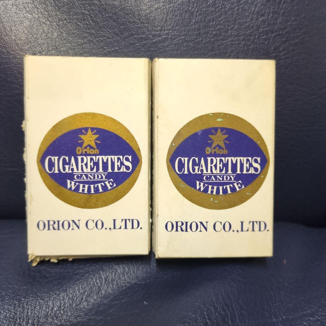 レトロ オリオン シガレット ホワイト 空き箱
