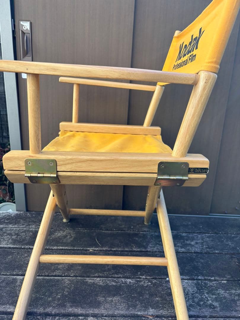 kodak　ディレクターズチェア　木製