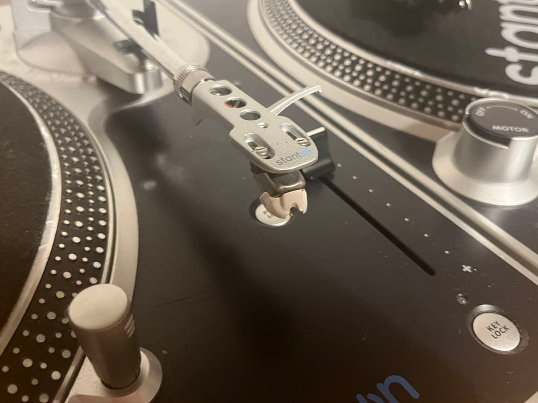 【てっぺ】Stanton T.80 DJターンテーブル 2台セット　針付き