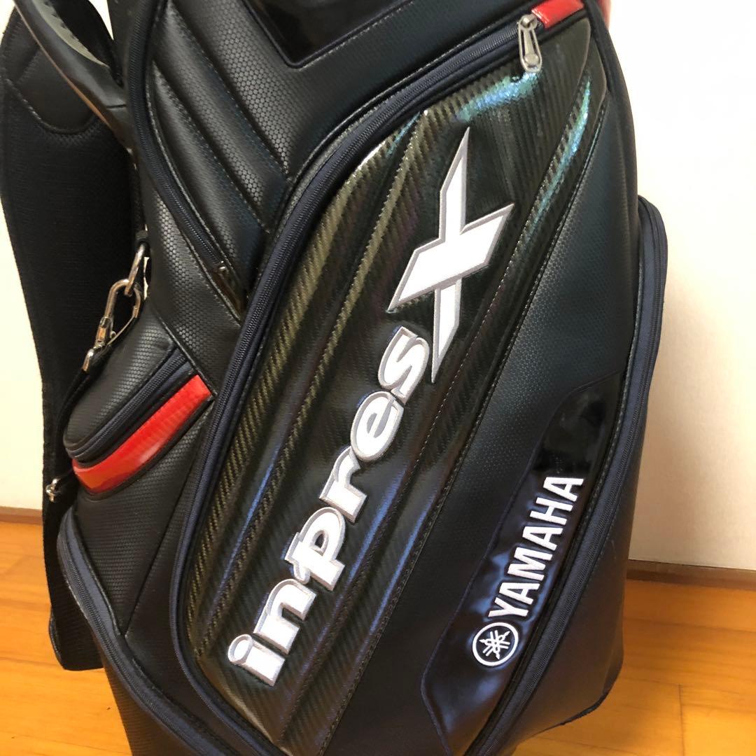 ヤマハ YAMAHA inpres キャディバッグ ブラック フード無し