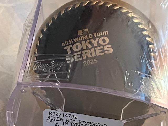 大谷翔平MLBツアー東京SeriesローリングスGOLD/ブラックケース入限定品