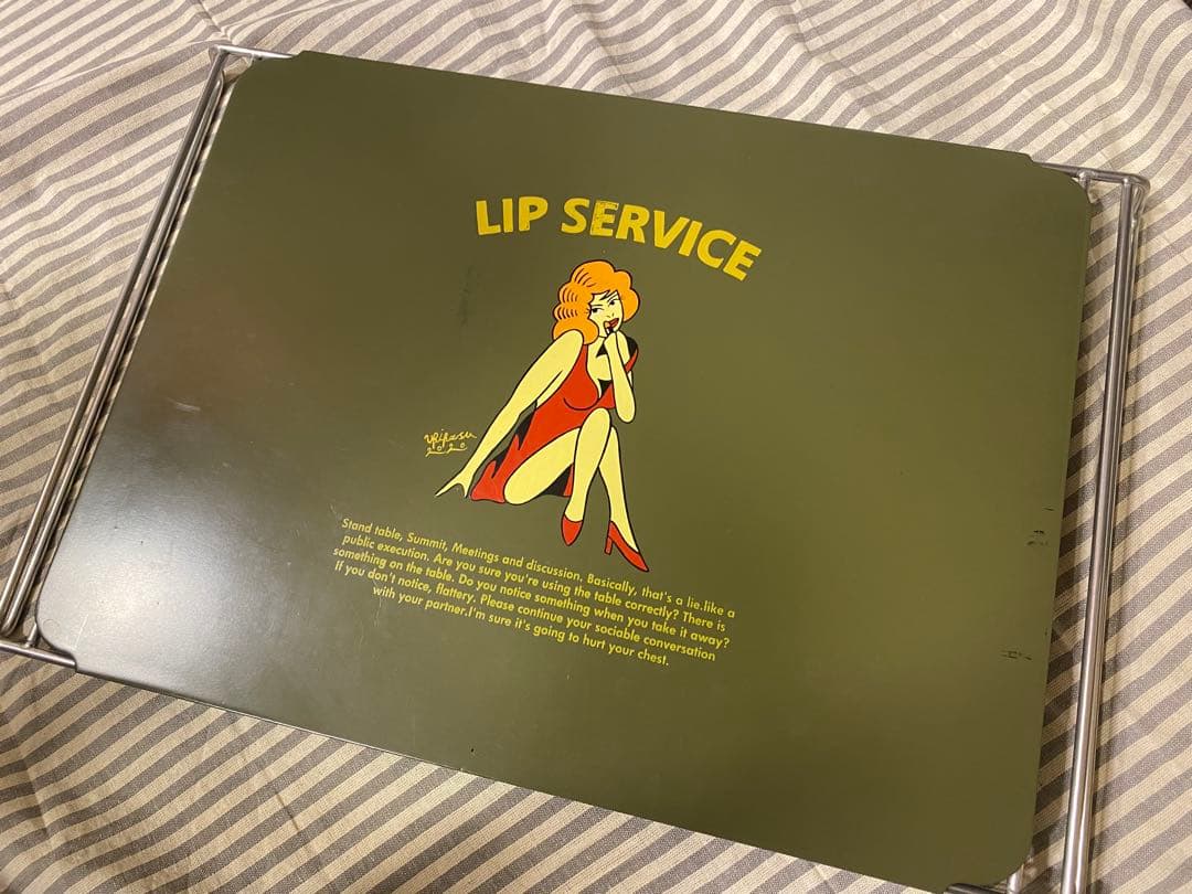 リップサービス アウトドアテーブル　lip service 50